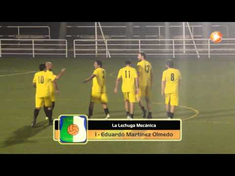 Fútbol 7 Bravo. Segunda GII. Jornada 9. Birra Real 2 - 0 La Lechuga Mecánica