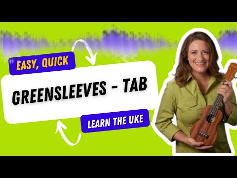 How to Read Ukulele Tabs for Greensleeves - Ukulele Sisters