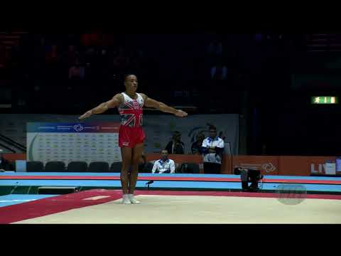 FRASER Joe (GBR) - 2022 Artistic Worlds, Liverpool (GBR) - Qualifications Floor Exercise