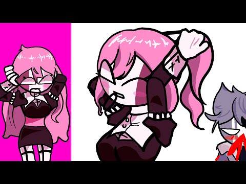 Ponytail ❤️ - Ruv x Sarvente l Friday Night Funkin Animation