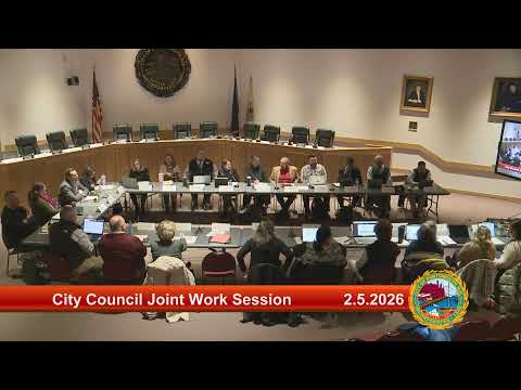 2.5.2026 City Council Joint Work Session with School Board