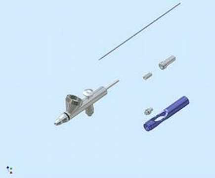 disassembly of a revell airbrush