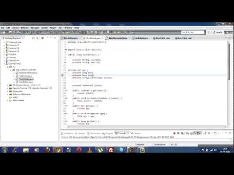 Spring MVC Tutorials-10 @initiBinder WebDataBinder and Property Editor