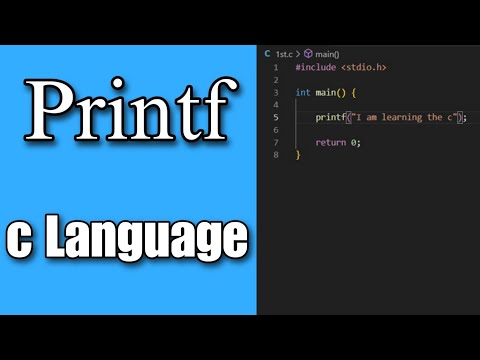Printf Function How To Use Printf Function In C Language