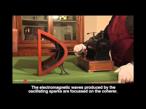 Hertz experiments with electromagnetic waves