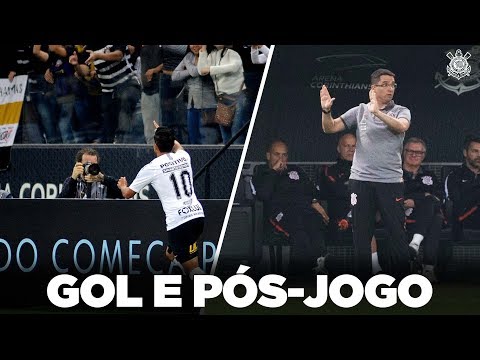 Gol e Pós-Jogo - Corinthians 1x0 América-MG - Brasileirão 2018