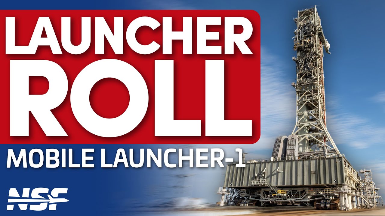 🔴FULL REPLAY: NASA Rolls Back Mobile Launcher-1, in Preparation for Artemis II Stacking