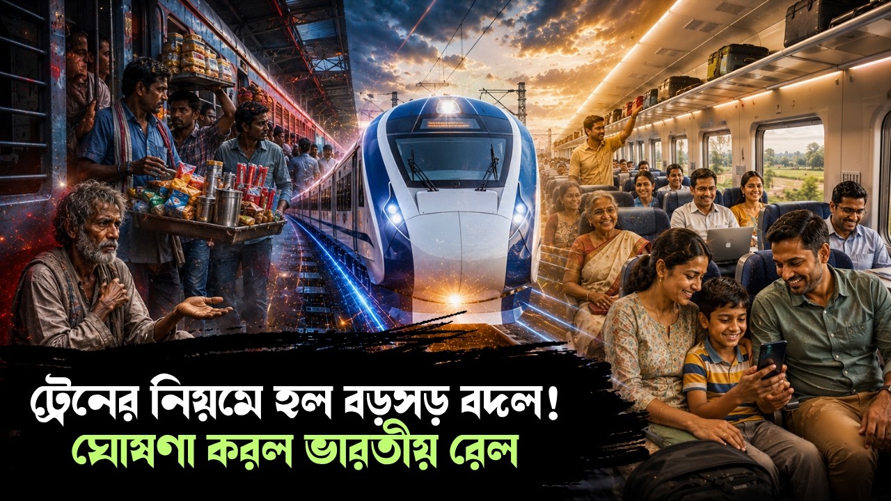 এই নিয়মগুলি না মানলেই এবার ট্রেনে গুনতে হবে মোটা জরিমানা! | Indian Railways New Rules