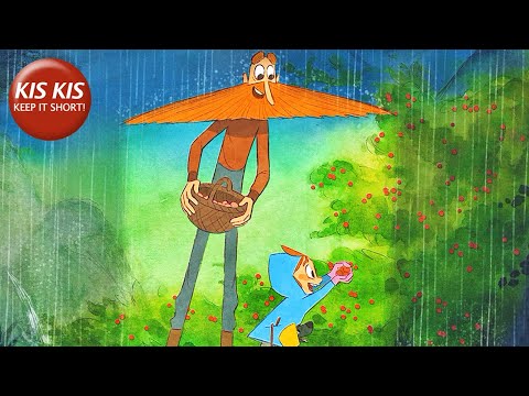 Animated short film about family love | "Umbrellas" - by José Prats & Álvaro Robles