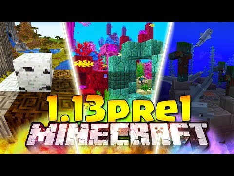 FINALMENTE ACQUATIC UPDATE!!! - Minecraft ITA - 1.13 Pre-Release 1