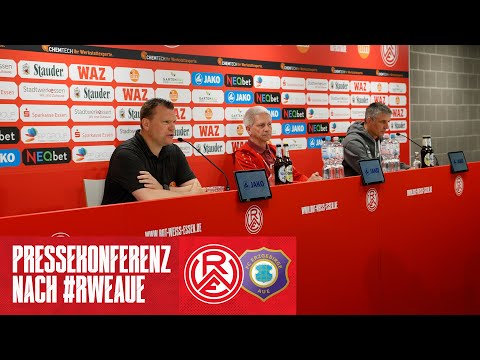 33. Spieltag | Pressekonferenz nach FC Erzgebirge Aue | #immeRWEiter #nurderrwe