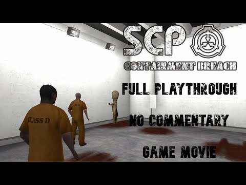 SCP Containment Breach Full Playthrough Game Movie 1080p 60fps