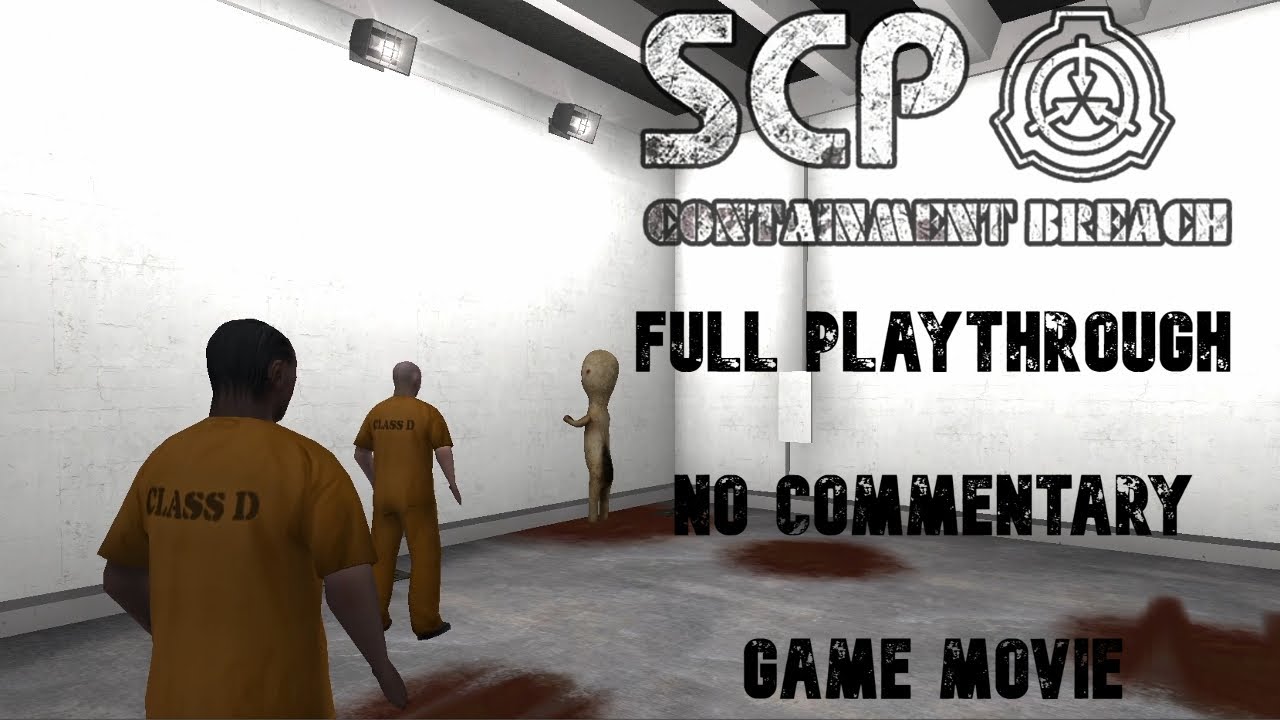 SCP Containment Breach Full Playthrough Game Movie 1080p 60fps