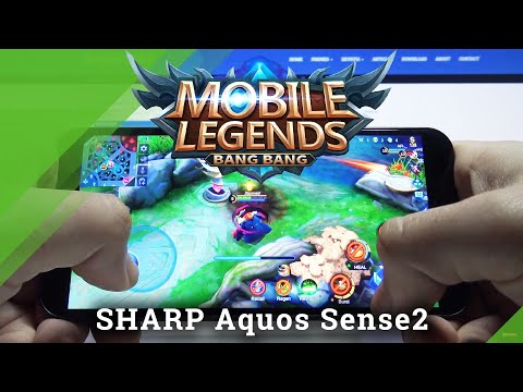 Sharp Aquos Sense2 - Mobile Legends Gameplay & Settings