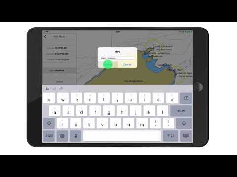 Seapilot navigation app - Create Mark