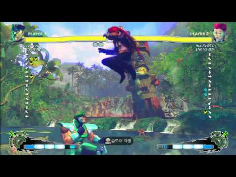 SSF4 Rank Match  syosyou (DI)  vs  wa75842 (VI)