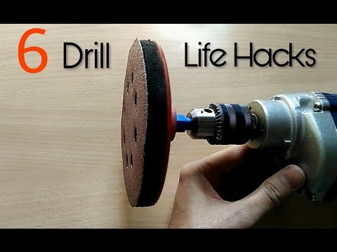 6 Useful Drill Machine Life Hacks