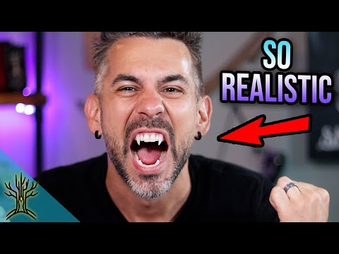 Easy DIY Cosplay Fangs!