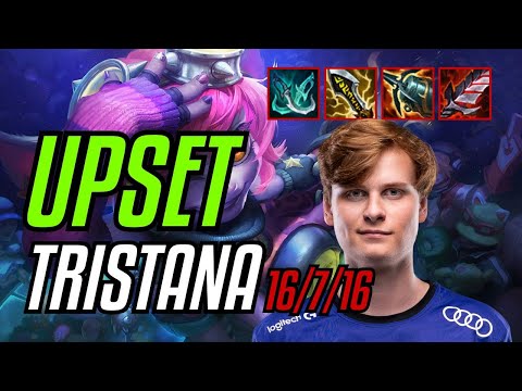 UPSET - TRISTANA vs DRAVEN ADC - EUW CHALLENGER - PATCH 11.8