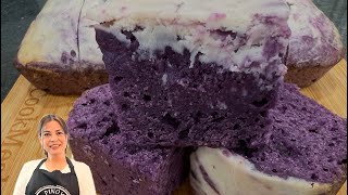 UBE CREAMCHEESE BROWNIES