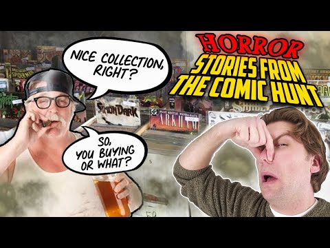 THE WORST Experiences Hunting for Comic Books! | The Guru's First interstate Comic Deal...in a Bank?