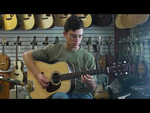 2021 Eastman E20D Acoustic Guitar Demo no M2100582