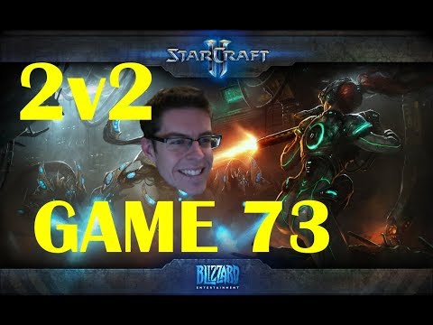 PLANETARY FORTRESS RUSH?!? - StarCraft II 2v2 - [Game 73]