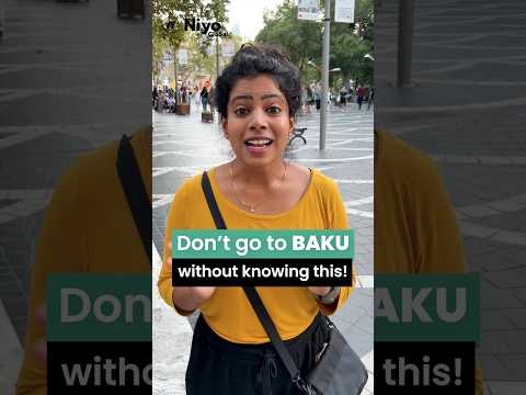 Don't go to Baku without knowing this! 🇦🇿 #community #travel  #baku