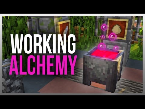 ✔️ Working ALCHEMY in Minecraft (Craft IMPOSSIBLE Items)