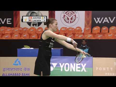 Syed Modi International Badminton C’ships 2017 | SF M1-WD | Juhl/Ped vs Lim/Yap