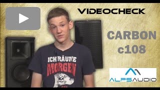 Test und Check zur Alpsaudio CARBON c108 [passiv PA Lautsprecher] (HD)