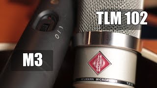 Video thumbnail for Neumann TLM102 vs Rode M3 (acoustic guitar) (pt.1) by Crash Course Recording