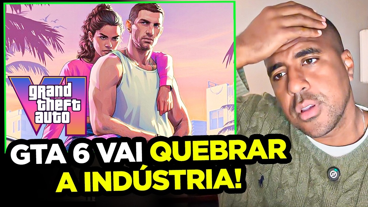 GTA 6 VAI DECRETAR O FIM DA INDÚSTRIA DOS GAMES: NINGUÉM MAIS VAI CONSEGUIR REPETIR ESSES FEITOS!