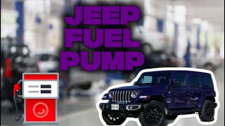 How to replace 2024 Jeep Wrangler fuel pump in 4 minutes