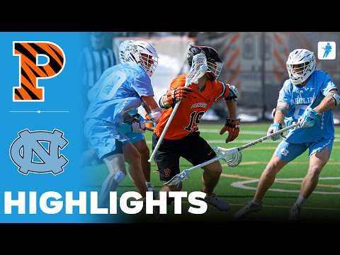 Princeton vs North Carolina | NCAA College Lacrosse | Highlights - March 01, 2026