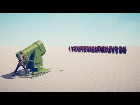 MISSILE LAUNCHER vs ARMIES - Totally Accurate Battle Simulator TABS