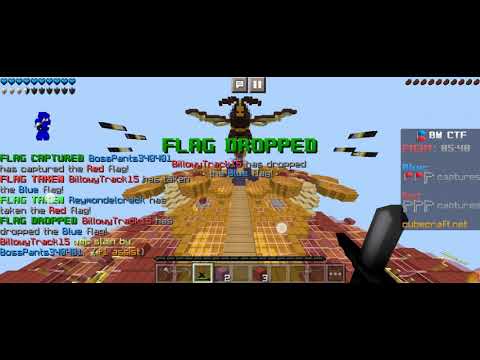 Testing...Capture the flag / Minecraft pe / Mobile PVP