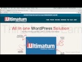 Wordpress 4.2 Ultimatum Theme Framework Essentials 2.8.2 FREE Online Video Playlist