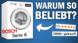 WARUM kauft JEDER diese Waschmaschine?? | Bosch Serie 6 Test