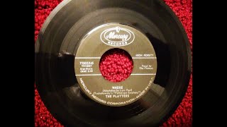 Where - The Platters Original 45 1959