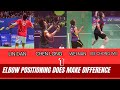 Effectively Use Your Elbow Like Lin Dan Chen Long To Improve Smash In Badminton
