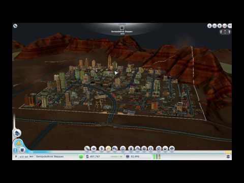 SimCity 2013 Multiplayer - Great Works Project - Part 1 (Dual Commentary)