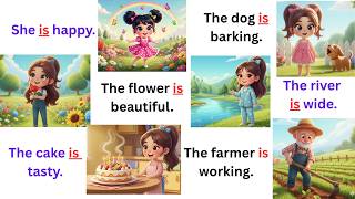 100 Daily Use English Sentences with IS | Beginner English Speaking Practice