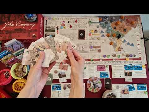 John Company (2.kiadás) társasjáték - 5. London season és Hiring fázis - vrnk