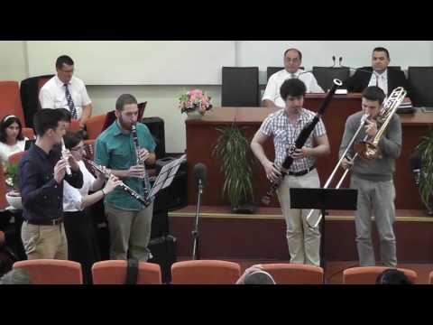 Cvintet instrumental Biserica Baptistă Şofronea Arad la Baia Mare