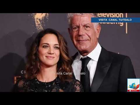 Asia Argento dice que Anthony Bourdain la engañaba