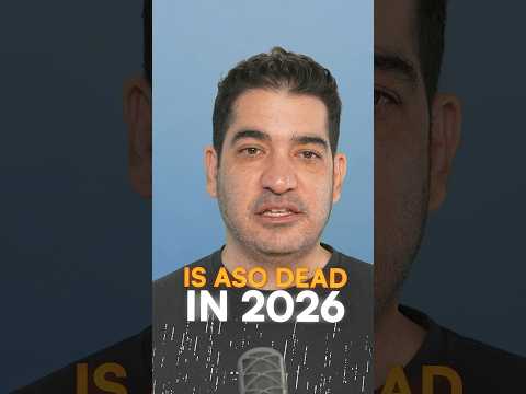 Is ASO Dead in 2026? ☠️ thumbnail