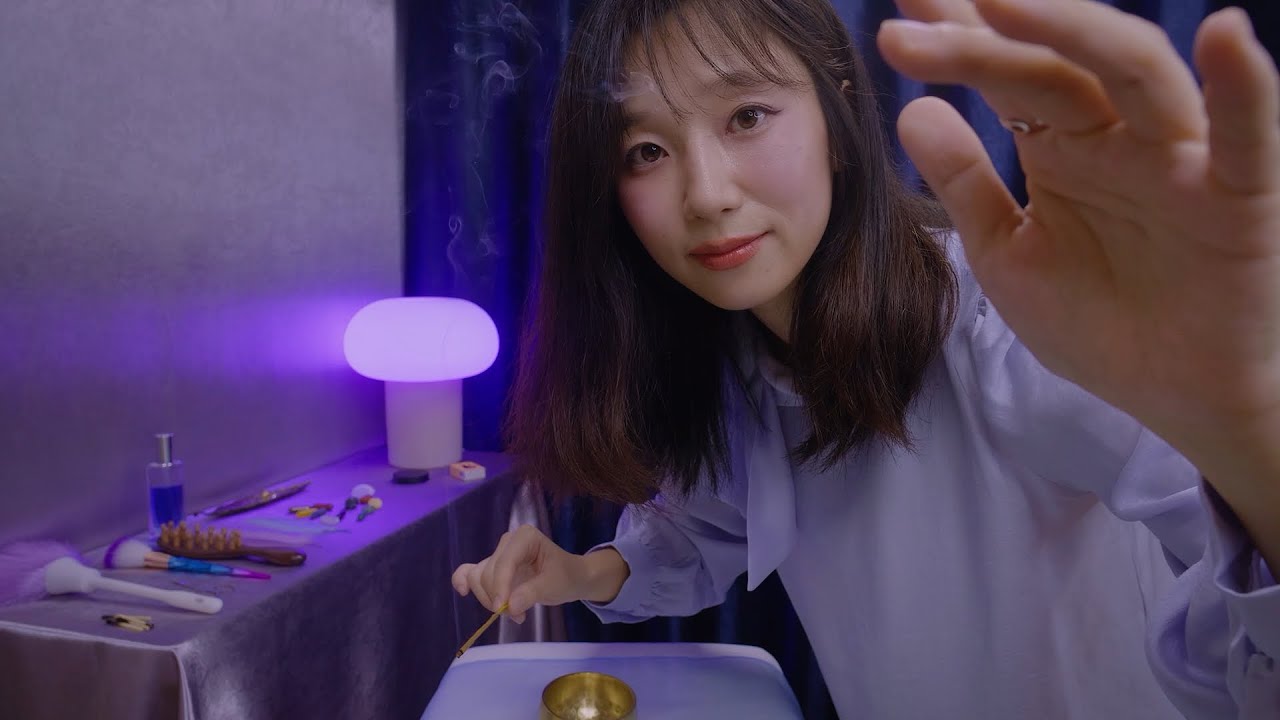 Reiki Healing Session for Deep Relaxation👐🕯️ ASMR energy cleansing