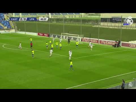 Real Madrid Castilla 3   Las Palmas Atletico 1   3rd Goal Gual