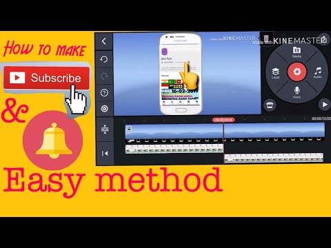 How To Make Subscribe And Bell Icon Intro On Android And Iphone Step By Step Tutorial
